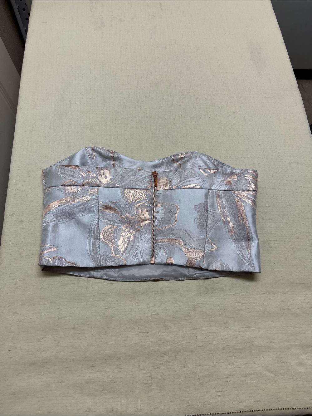Coast size 8 floral corset Jacquard Bodice crop top - Picture 7 of 13